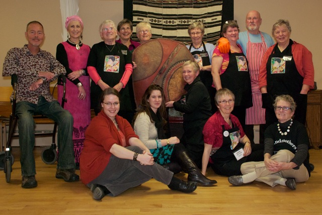 Grannies at our African Dinner 2013